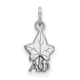Sterling Silver Alpha Phi X-Small Pendant by LogoArt (SS034APH)