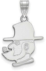 Image of Sterling Silver Appalachian State University Large Pendant by LogoArt (SS017APS)