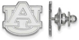 Image of Sterling Silver Auburn University Lapel Pin by LogoArt