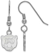 Image of Sterling Silver Baylor University X-Small Dangle Earrings by LogoArt (SS026BU)