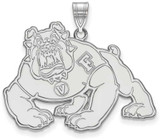 Image of Sterling Silver California State University Fresno XL Pendant by LogoArt