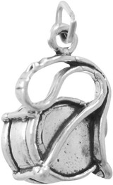 Image of Sterling Silver Dance To The Beat! Drum Charm