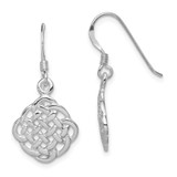 Image of 41mm Sterling Silver Dangle Earrings QE11978