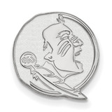 Sterling Silver Florida State University Lapel Pin by LogoArt (SS051FSU)