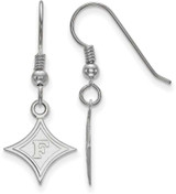 Image of Sterling Silver Furman University Small Dangle Earrings by LogoArt
