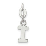 Image of Sterling Silver Initial I Pendant QC6513I