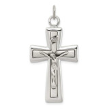 Image of Sterling Silver Inri Crucifix Pendant QC3383