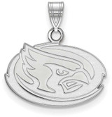 Image of Sterling Silver Iowa State University Small Pendant by LogoArt (SS029IAS)