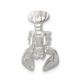 Image of Sterling Silver Lobster Slide Pendant