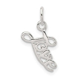 Image of Sterling Silver Love Pendant