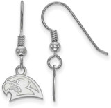 Image of Sterling Silver Miami University X-Small Dangle Earrings by LogoArt (SS025MU)