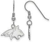 Image of Sterling Silver Montana State University Small Dangle Earrings by LogoArt