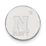Sterling Silver Navy Lapel Pin by LogoArt (SS001USN)