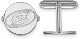 Image of Sterling Silver NHL Carolina Hurricanes Cuff Links by LogoArt