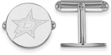 Image of Sterling Silver NHL Dallas Stars Cuff Links by LogoArt