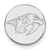 Sterling Silver NHL Nashville Predators Lapel Pin by LogoArt