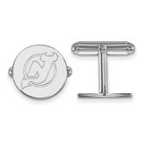 Sterling Silver NHL New Jersey Devils Cuff Links by LogoArt