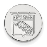 Sterling Silver NHL New York Rangers Lapel Pin by LogoArt