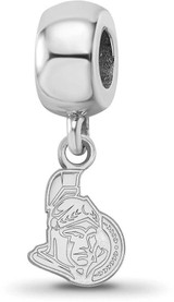 Image of Sterling Silver NHL Ottawa Senators X-Small Dangle Bead Charm by LogoArt