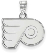 Image of Sterling Silver NHL Philadelphia Flyers Small Pendant by LogoArt