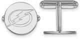 Image of Sterling Silver NHL Tampa Bay Lightning Cuff Links by LogoArt