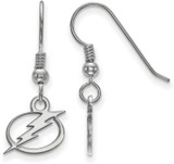 Image of Sterling Silver NHL Tampa Bay Lightning X-Small Dangle Earrings by LogoArt
