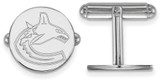Image of Sterling Silver NHL Vancouver Canucks Cuff Links by LogoArt