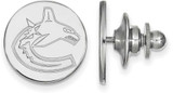Image of Sterling Silver NHL Vancouver Canucks Lapel Pin by LogoArt