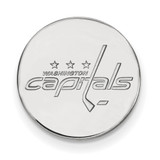 Sterling Silver NHL Washington Capitals Lapel Pin by LogoArt