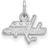Image of Sterling Silver NHL Washington Capitals X-Small Pendant by LogoArt
