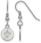 Image of Sterling Silver NHL Winnipeg Jets X-Small Dangle Earrings by LogoArt