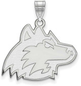 Image of Sterling Silver Northern Illinois University Large Pendant by LogoArt (SS028NIU)