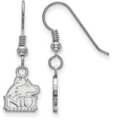 Image of Sterling Silver Northern Illinois University X-Small Dangle Earrings by LogoArt