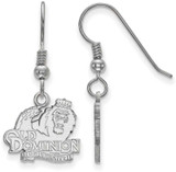 Image of Sterling Silver Old Dominion University Small Dangle Earrings by LogoArt