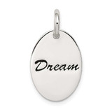 Image of Sterling Silver Polished Enamel Dream Pendant