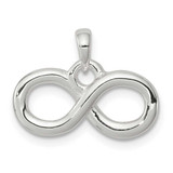 Image of Sterling Silver Polished Infinity Symbol Pendant