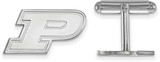 Image of Sterling Silver Purdue Cuff Links by LogoArt (SS012PU)