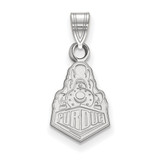 Sterling Silver Purdue Small Pendant by LogoArt (SS037PU)