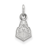 Sterling Silver Purdue X-Small Pendant by LogoArt (SS036PU)
