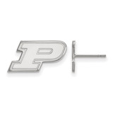 Sterling Silver Purdue X-Small Post Earrings by LogoArt (SS008PU)