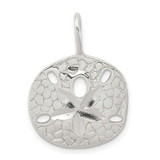 Image of Sterling Silver Sand Dollar Pendant QC1646