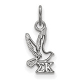 Sterling Silver Sigma Kappa X-Small Pendant by LogoArt (SS034SKP)