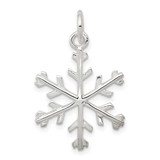 Image of Sterling Silver Snowflake Pendant QC4752