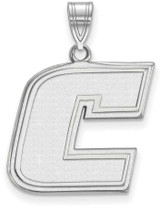 Image of Sterling Silver The U of Tennessee at Chattanooga Large Pendant LogoArt SS002UTC