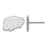 Sterling Silver The University of Texas at El Paso X-Small Post LogoArt Earrings