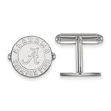 Sterling Silver University of Alabama Cuff Links by LogoArt (SS052UAL)