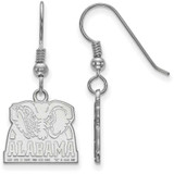 Image of Sterling Silver University of Alabama Small Dangle Earrings by LogoArt SS065UAL