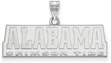 Image of Sterling Silver University of Alabama Small Pendant by LogoArt (SS077UAL)