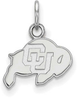Image of Sterling Silver University of Colorado X-Small Pendant by LogoArt