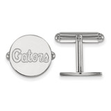 Sterling Silver University of Florida Cuff Links by LogoArt (SS083UFL)